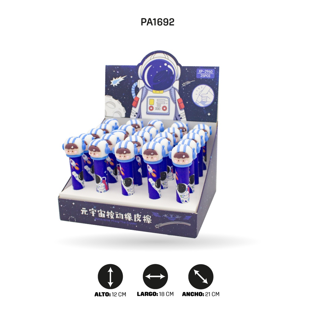 BORRADOR RETRACTIL 8 MOTIVOS   [PAC4808]