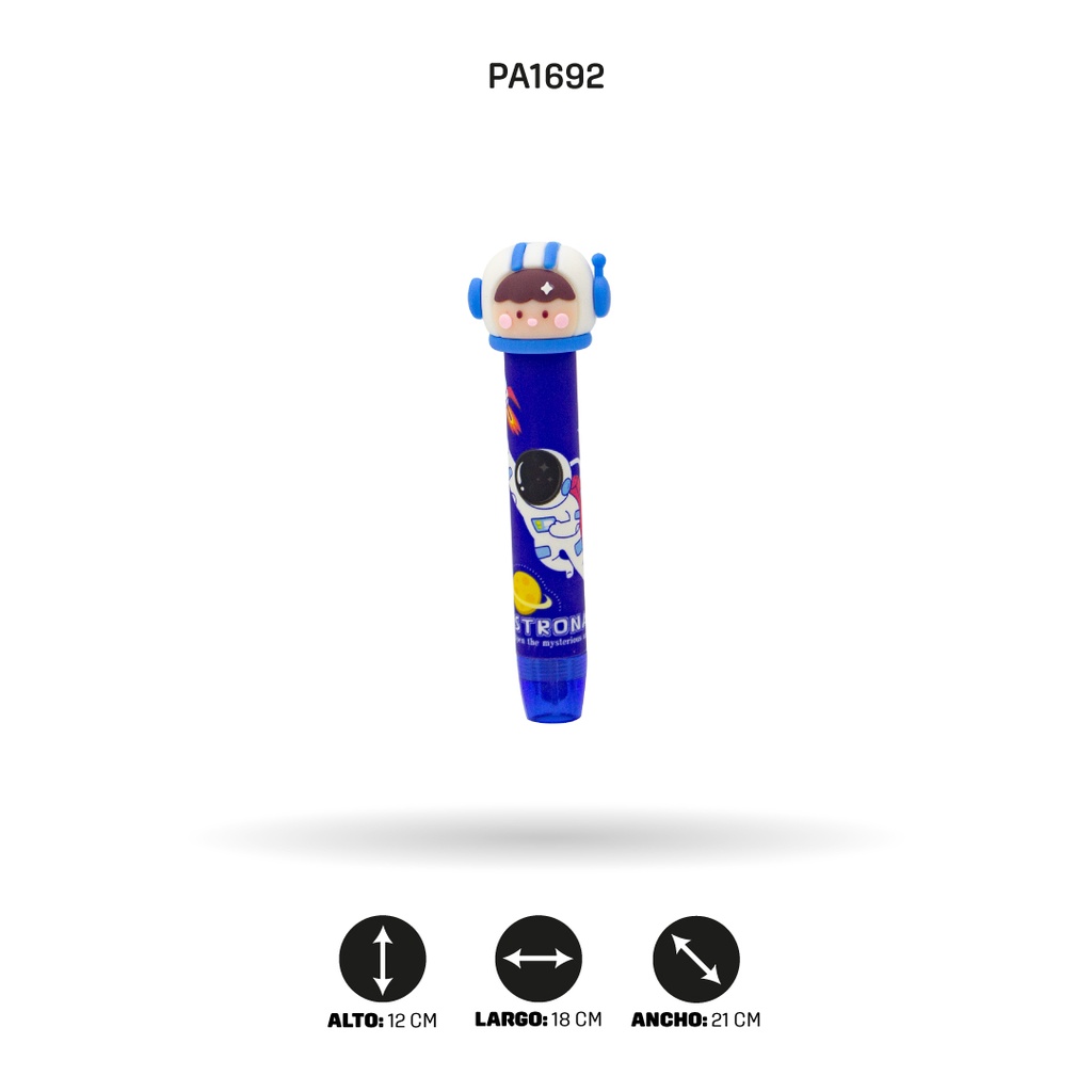 BORRADOR RETRACTIL 8 MOTIVOS   [PAC4808]