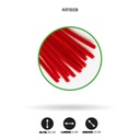 CHELINES COLORES ROJO A028 BOLSA X100 [PAC4322]