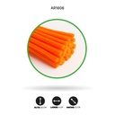 CHELINES COLOR NARANJA NEON BOLSA X 100 A031 [PAC4320]