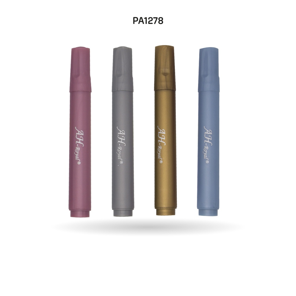 MARCADOR AHROYAL COLOR METALIZADO x8 [PAC3577]