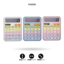 CALCULADORA SOLAR COLOR PASTEL KARUIDA KK-2280 [PAC5356]