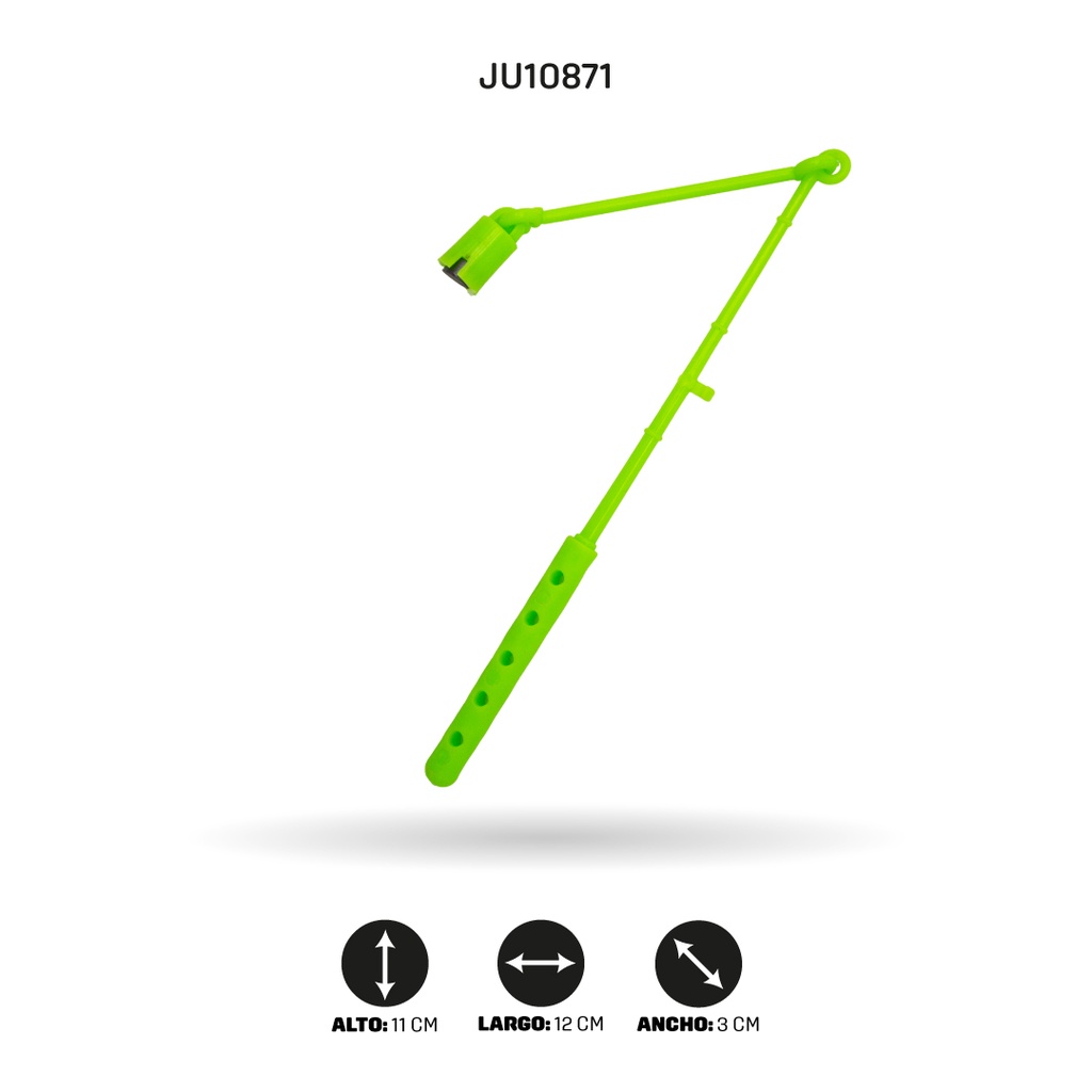 JUEGO DE PESCA IMAN JUGUETE GIRATORIO SAPITO [81016C]