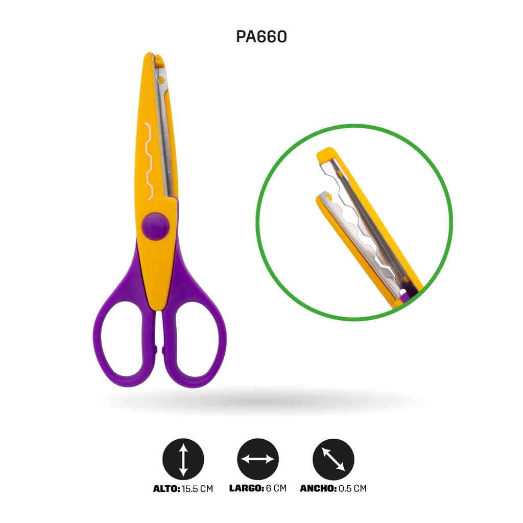 TIJERA GRANDE ZIG ZAG [PAC20706-PAC2236]