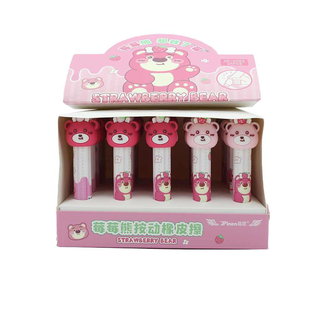 PORTABORRADOR OSO NIÑA XP-2983 DISPLEY X 25 [PAC3167]