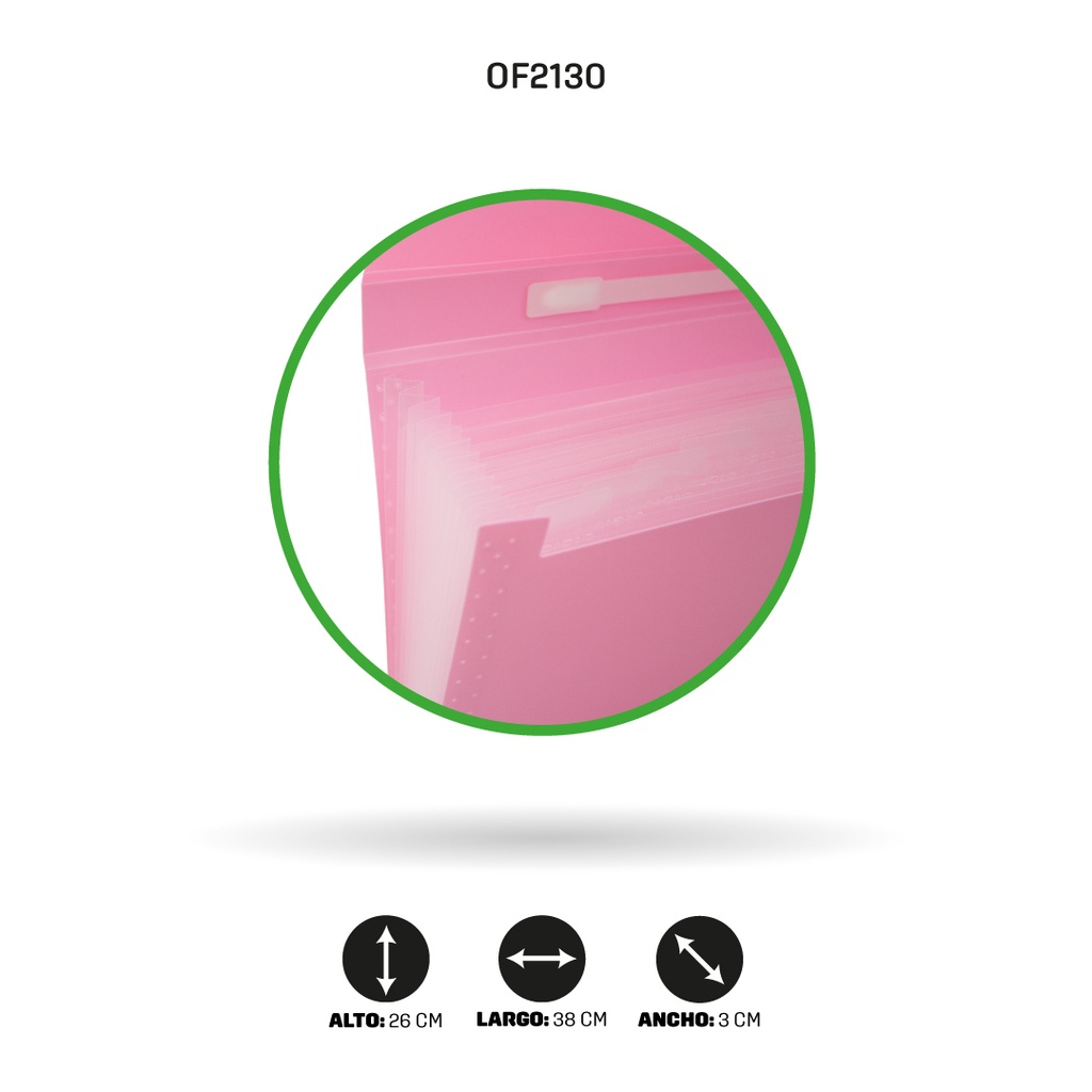 ARCHIVADOR AH ROYAL 5511 FC 13BOLSILLOS,65MIC [PAC4787]