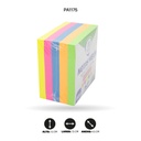 NOTAS AHROYAL NEON 3'X3'SURTIDO X 500 UND X [PAC3564]