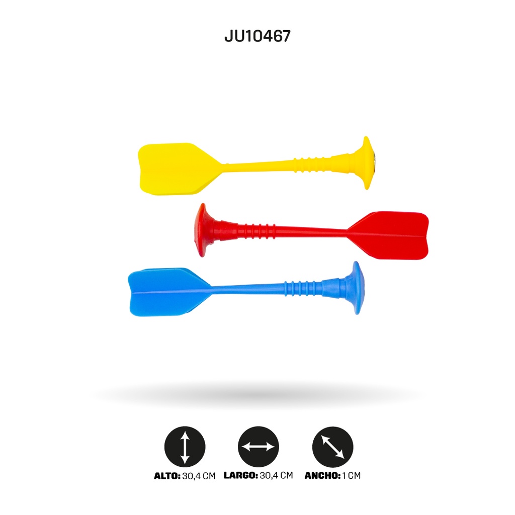 OBJETIVO CON DARDOS DOBLE LADO [B2010-1]