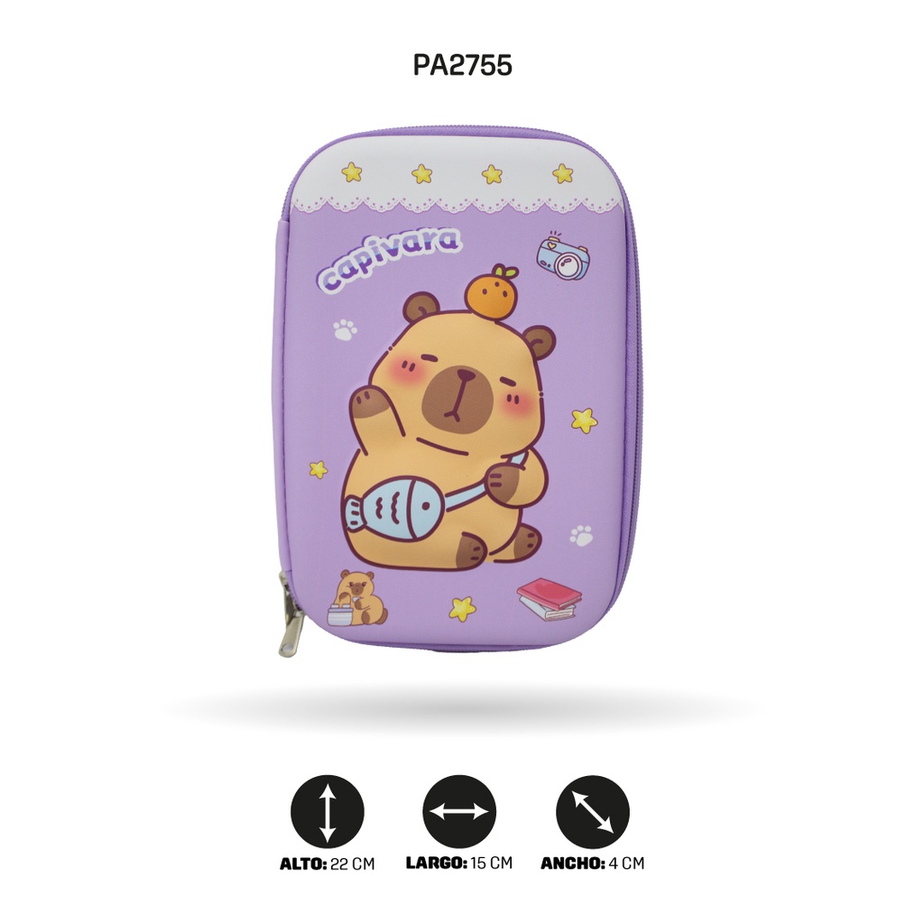 ESTUCHE CAPIVARA [PAC5855]