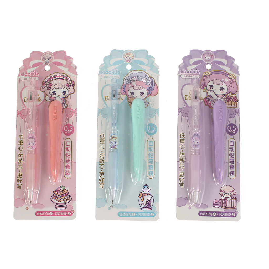 SET PORTAMINAS 0,5 MMCON BORRADOR PQT X 24 [PAC3094]