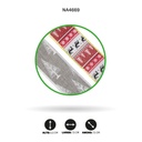 CINTA NAVIDEÑA ANCHO 6CM x 3 YARDAS, 32 X DISPLAY [PAC3687]