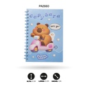 AGENDA PASTA DURA CAPYBARA  A5-4000-3 [PAC5772]