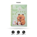 AGENDA PASTA DURA CAPYBARA  A5-4000-3 [PAC5772]