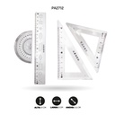 ESTUCHE GEOMETRICO CAPYBARA SILICONADO XX-0026 [PAC5816]