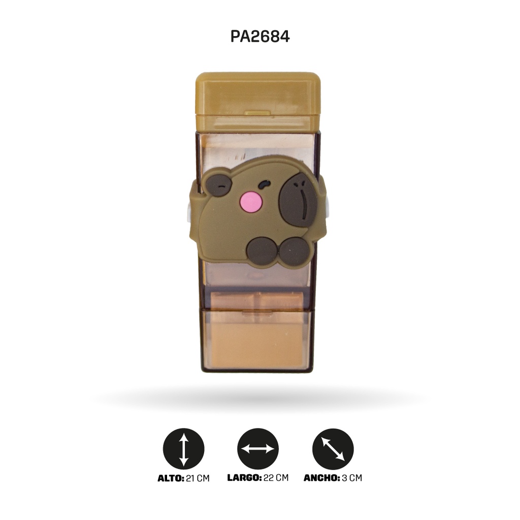 SACAPUNTA CON BORRADOR CAPYBARA KM9358 [PAC5788]