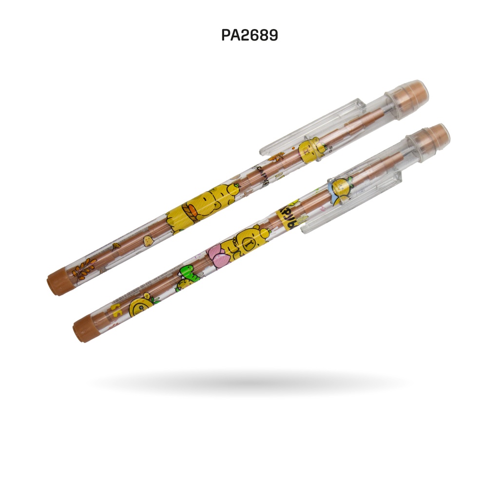 PORTAMINA 10 PUNTAS CAPYBARA CON BORRADOR YJC-6610A [PAC5793]