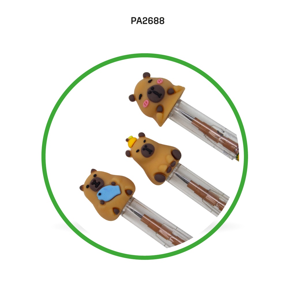 PORTAMINA 10 PUNTAS CAPYBARA  [PAC5792] YJC-6610