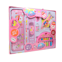 SET DE PAPELERIA CON ABACO Y CARTUCHERA METALICA HJ-9913 [PAC3153]