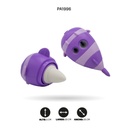 SACAPUNTA PEZ DOBLE CON BORRADOR X 16 ZD-0063 [PAC5469]