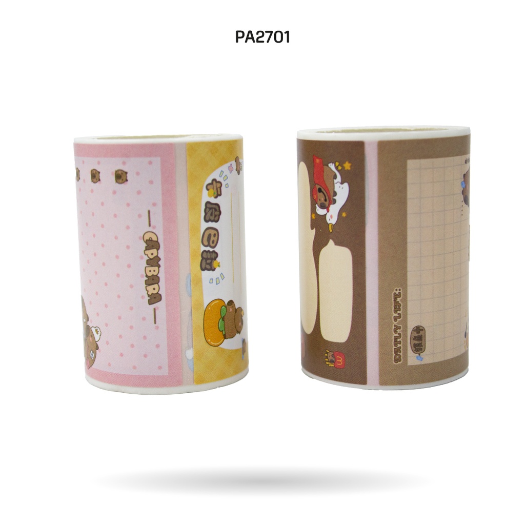 ROLLO ETIQUETA PARA MARCA CUADERNOS DE CAPYBARA XX-1715 [PAC5805]