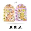 AGENDA ARGOLLADA DE CAPYBARA A7-201-36 [PAC5769]