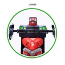 ROBOT TRANSFORMADOR CARRO POLICIA DE PILAS [FW338-6A]