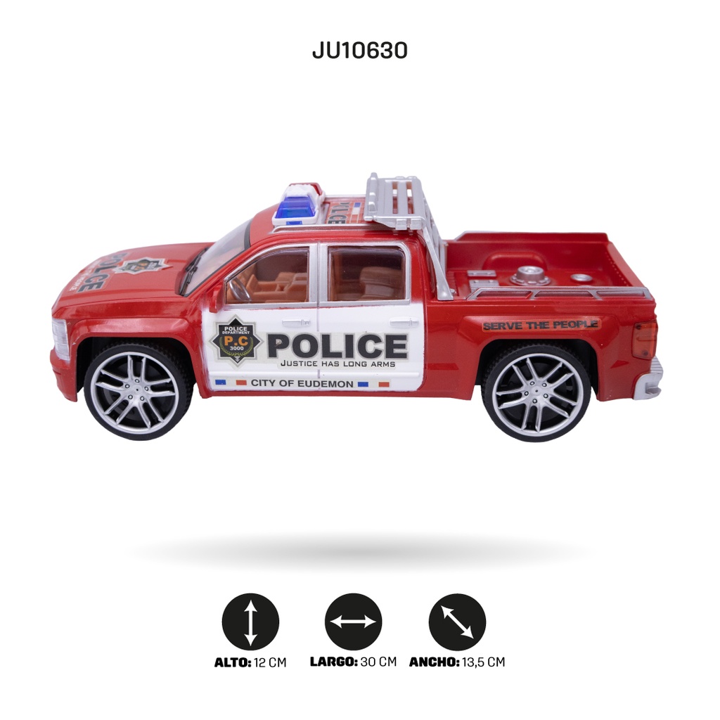 COCHE DE POLICÍA DE FRICCIÓN [9238]