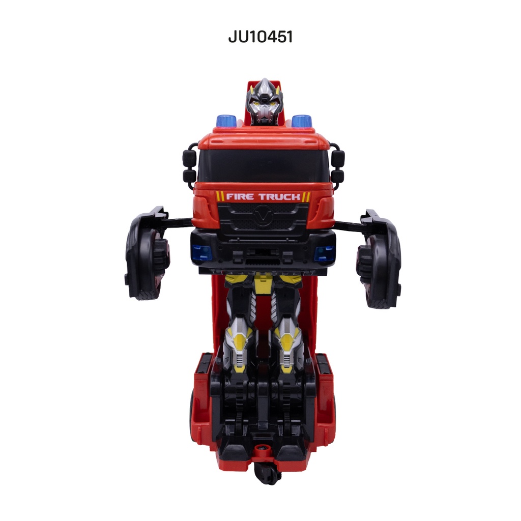 CARRO BOMBEROS TRANSFORMADOR RADIOCONTROL,CON LINEA USB [828-5]