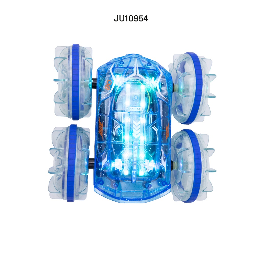 CARRO TRASLÚCIDO RADIO CONTROL DE CINCO VÍAS, CON USB [DH666-91B]