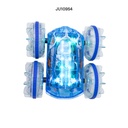 CARRO TRASLÚCIDO RADIO CONTROL DE CINCO VÍAS, CON USB [DH666-91B]