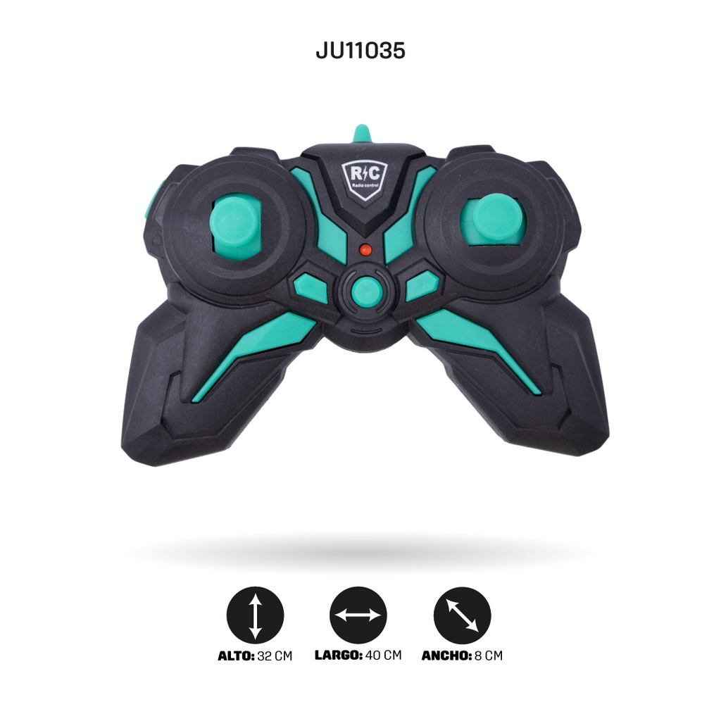 COCHE RADIO CONTROL DE CINCO VÍAS 2.4G, CON LÍNEA USB [809-42]