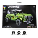 AUTO ARMABLE LAND ROVER-1358 PIEZAS CON RADIOCONTROL [49013]