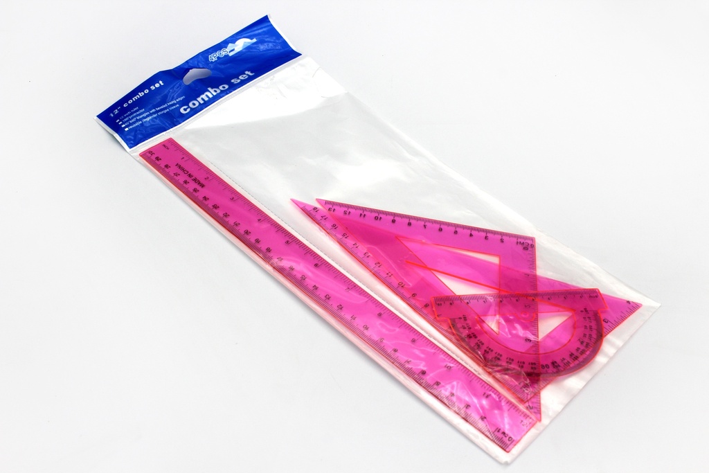 JUEGO GEOMETRICO PEQUEÑO ESCUADRA GRANDE [PAC2076-431- PAC3281-431]