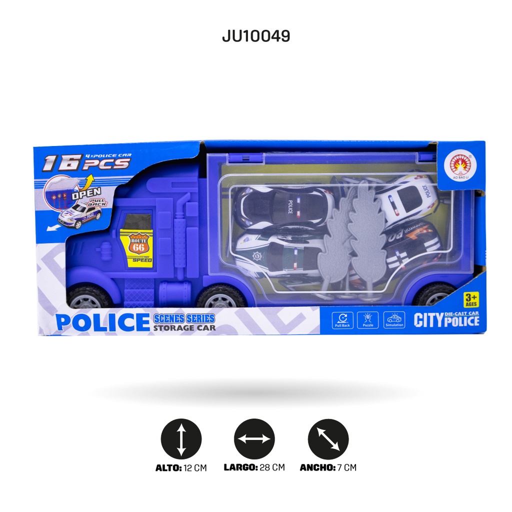 CAMIÓN ALMACENAMIENTO DE POLICÍA INERCIAL [ABL887-1]