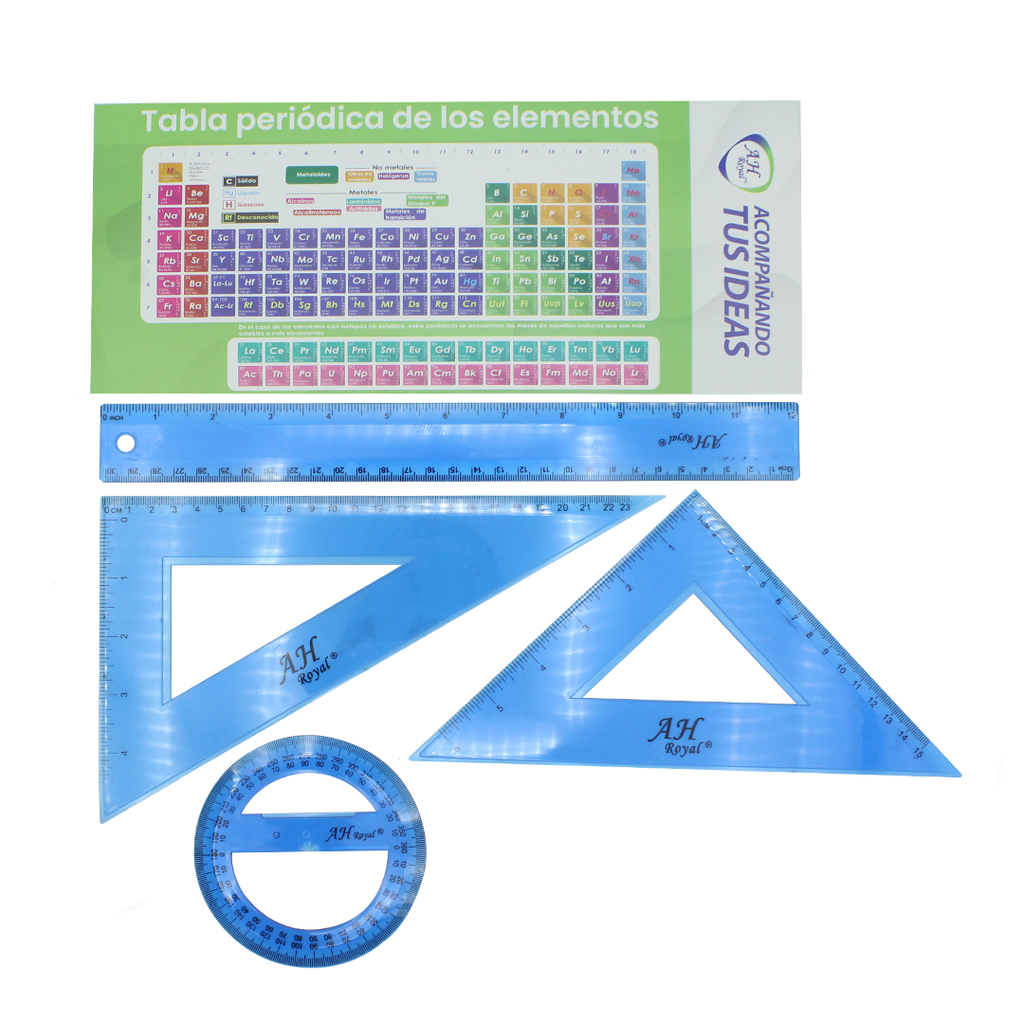 JUEGO GEOMETRICO AH ROYAL CON TABLA PERIODICA [PAC2138-PAC10044]