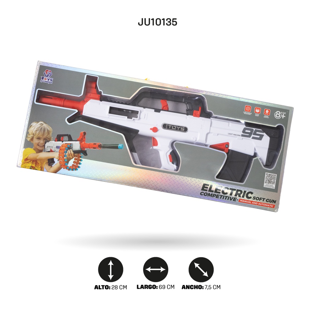 PISTOLA DE CARTUCHOS ELÉCTRICOS [648-404]