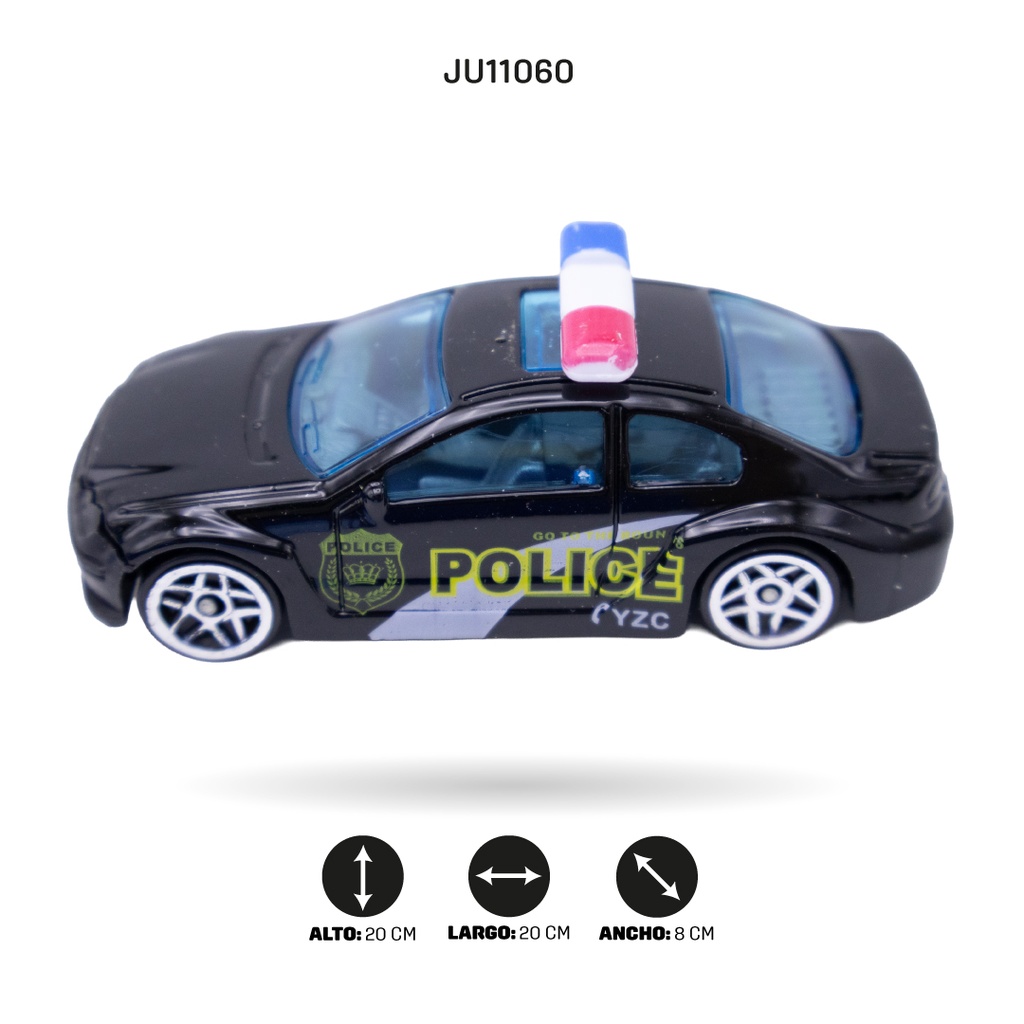 SET DE ESTACIONAMIENTO DE COCHES DE POLICÍA [6684]