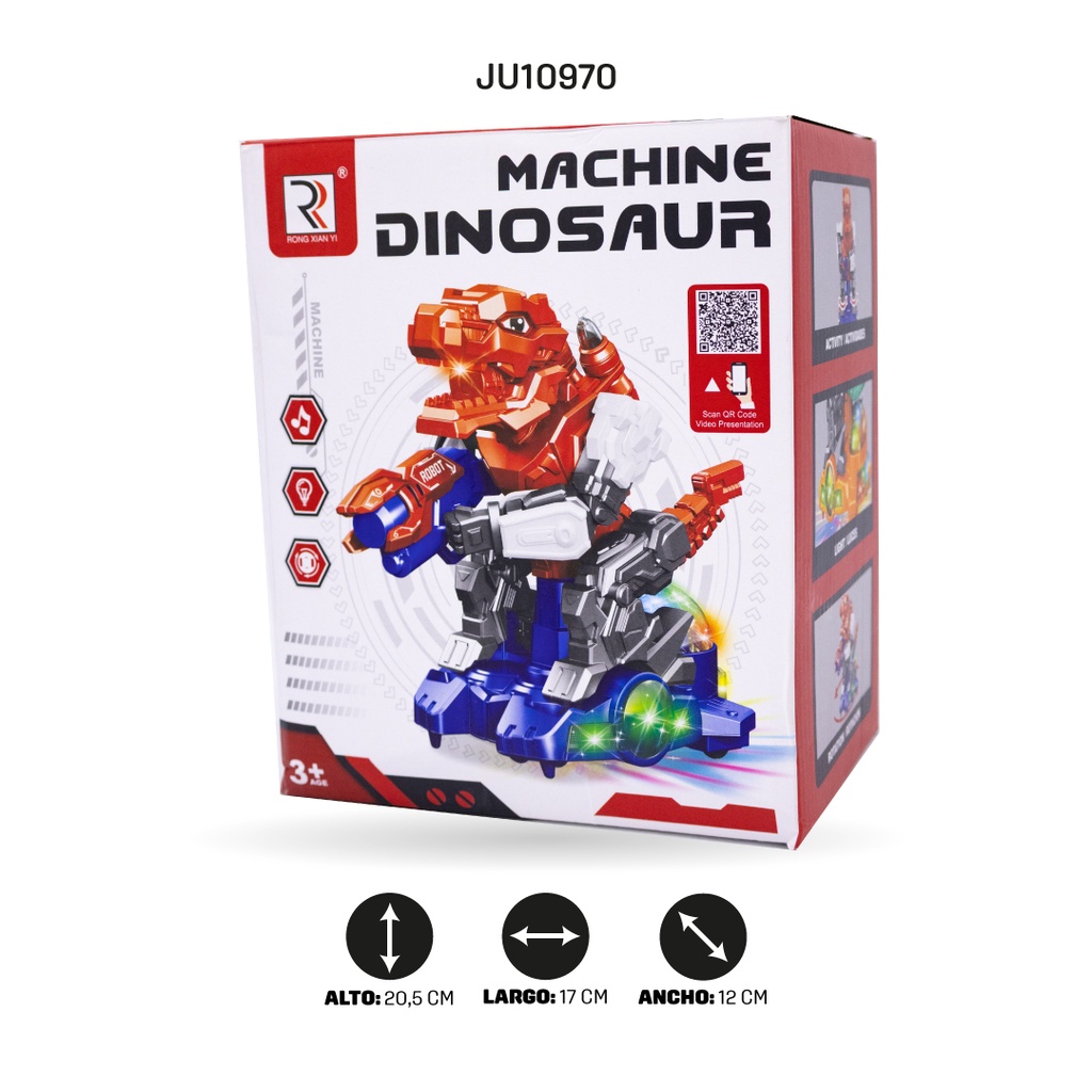 DINOROBOT LUZ Y SONIDO [ZR141-3]