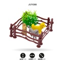 FIGURAS DE PERROS Y CERCA [TQ260-8C]