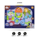 SET SONAJEROS BEBÉ X5 PZS [8501A]