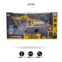 1:22 CAMIÓN DE INGENIERÍA DE RADIO CONTROL SIX, CON CABLE USB [25-5]