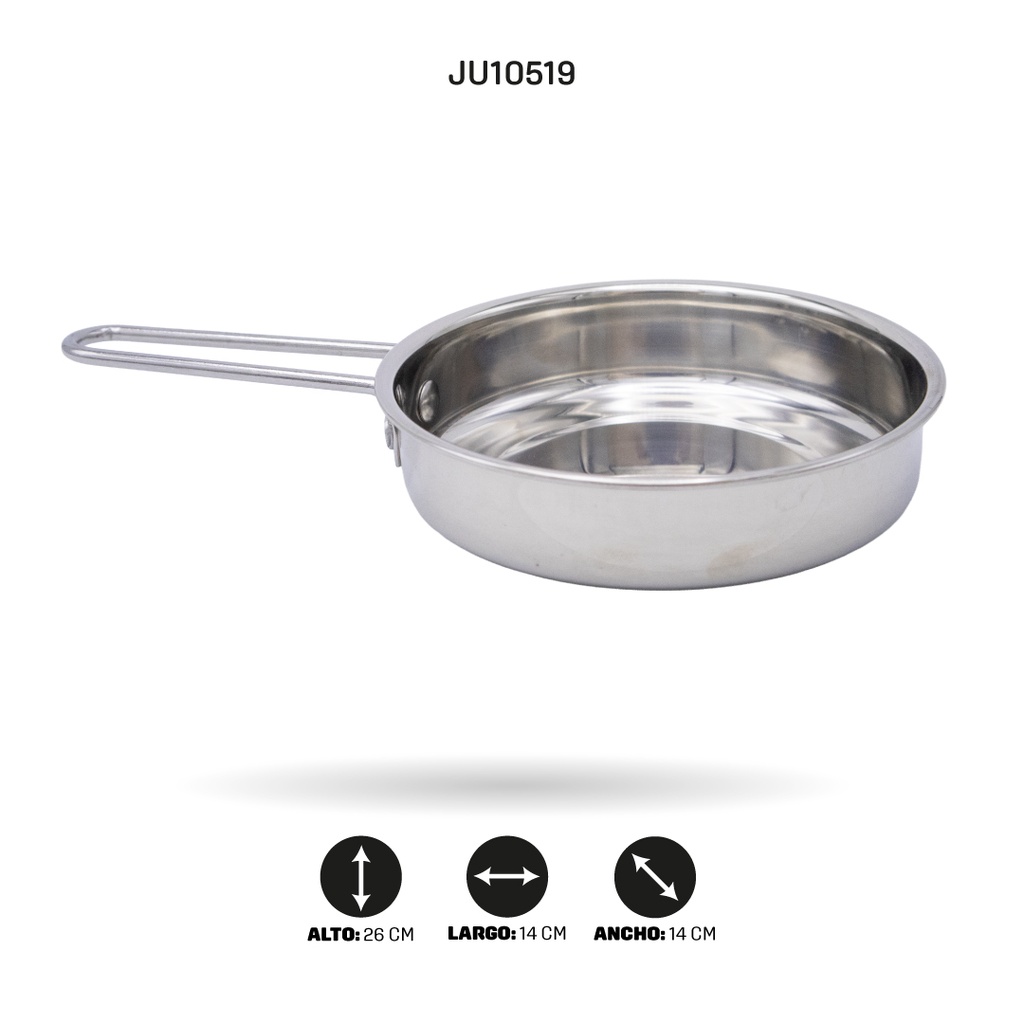 JUEGO DE OLLAS DE ACERO INOXIDABLE  [683G-2]