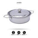 JUEGO DE OLLAS DE ACERO INOXIDABLE  [683G-2]