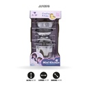 JUEGO DE OLLAS DE ACERO INOXIDABLE  [683G-2]