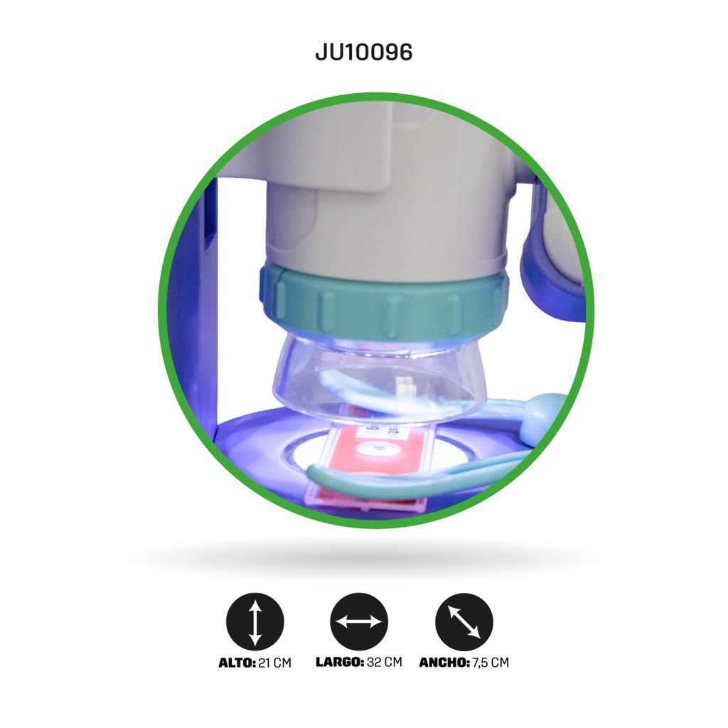 MICROSCOPIO DE FONDO DE OCULAR (CON BASE) [8809]