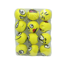 PELOTA ANTIESTRES 2.5IN MOTIVO CARA FELIZ Y EMOJIS X12 [PAC50002-1826]