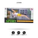 MUÑECA CON GYM Y ACCESORIOS [JJ8715-1Q]