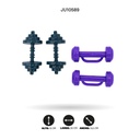 MUÑECA CON GYM Y ACCESORIOS [JJ8715-1Q]