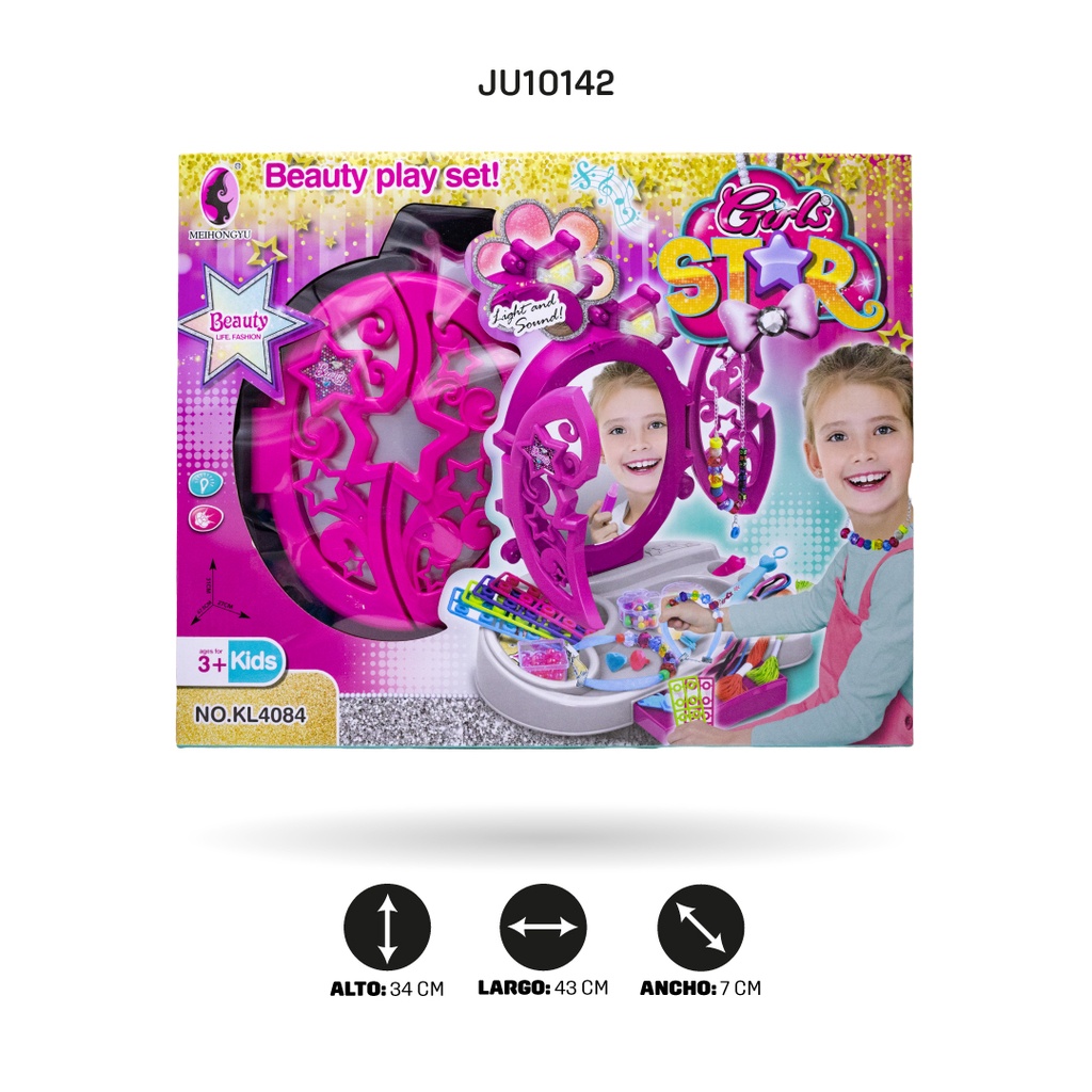 JUEGO DE TOCADOR CON ACCESPRIOS [KL4084]