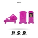 CASTILLO CON ACCESORIOS [CB888-38]